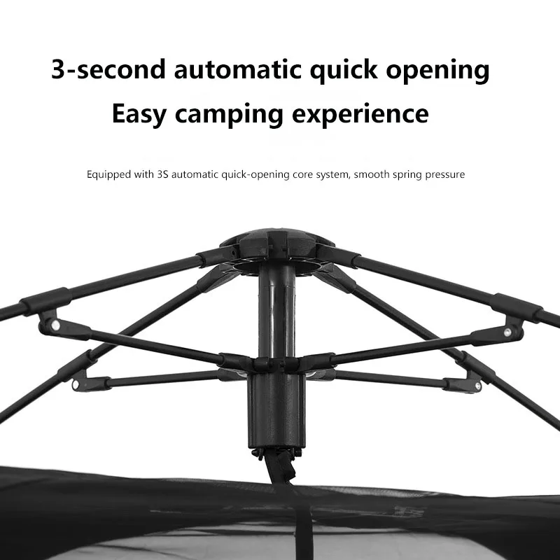 Blackdog Outdoor Idle Tent Automatic Portable Quick Open Vinyl Sun Protection Value UPF50+ Camping Rainproof Camping