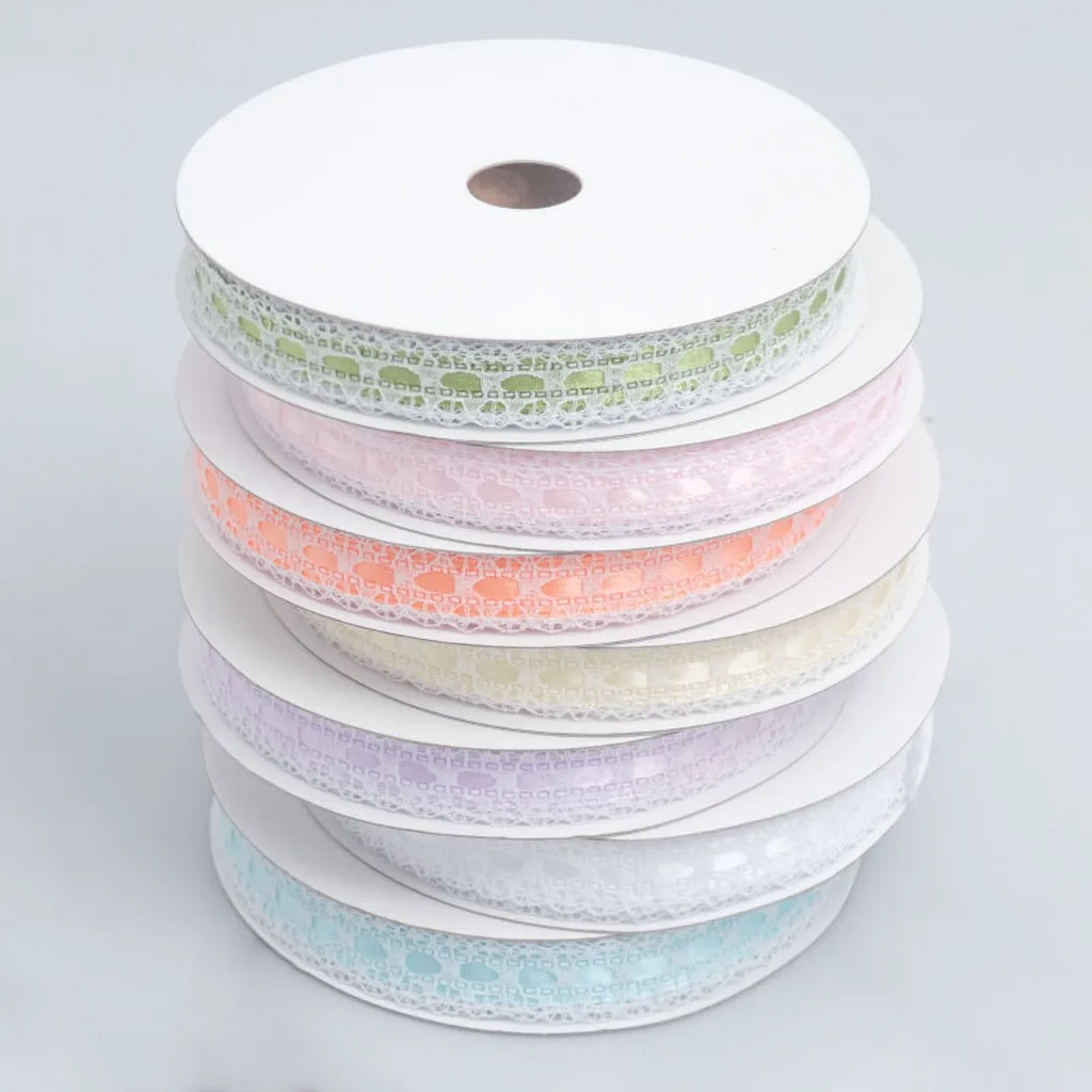 Diy Ribbon Multi-Colored Craft Ribbon Polyester Ribbon Sturdy For Bow Making Christmas Flower Bouquet Wrapping