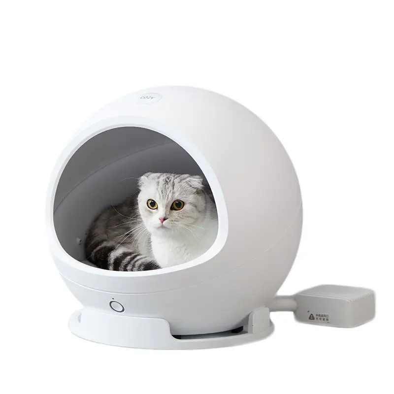 PETKIT Smart Cat House with heating pad is easy to clean App Remote thermostat switch Control Pet Bed Wholesale