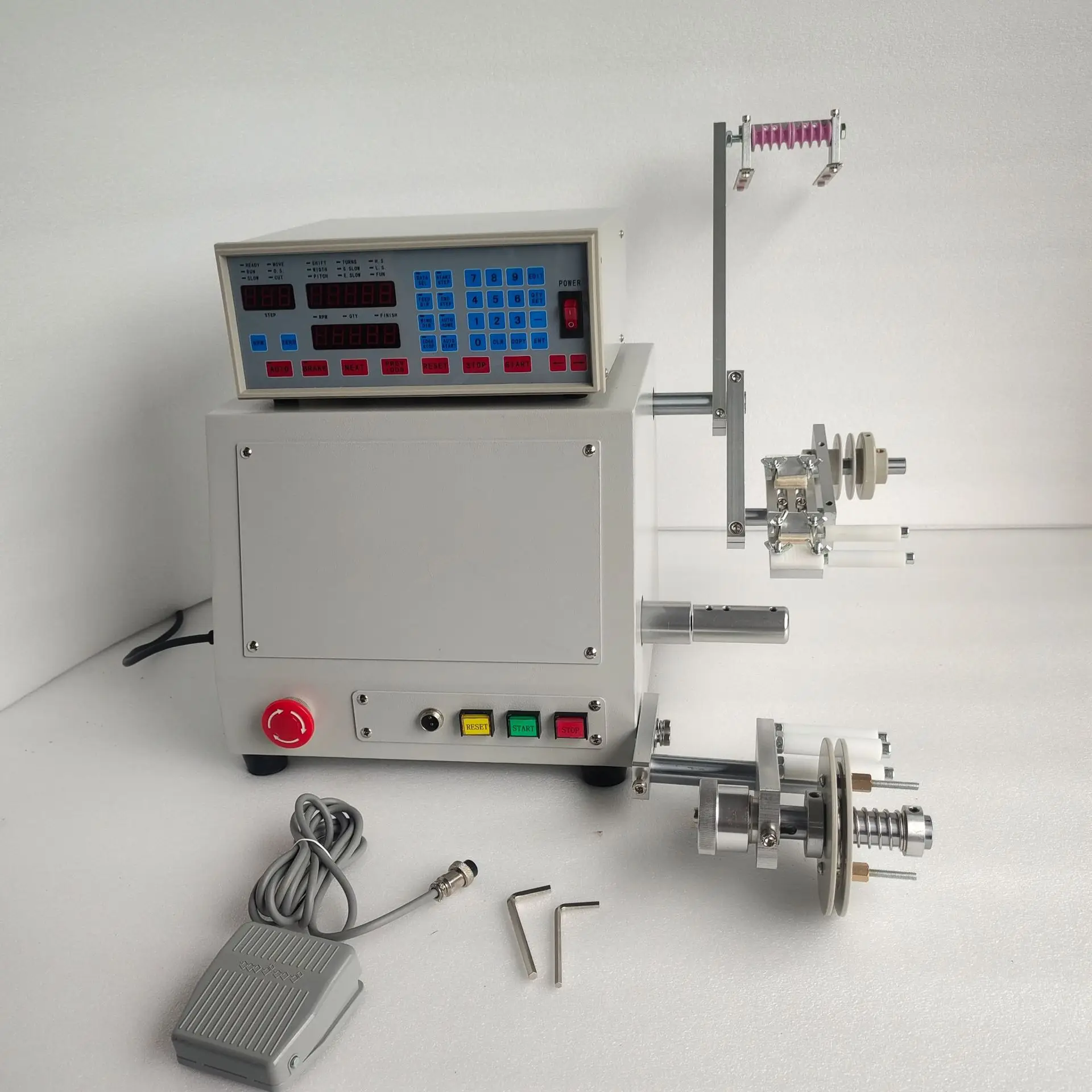 Winding Machine Semi Automatic Winding Machine Transformer Coil Winding Machine Counting High Efficiency