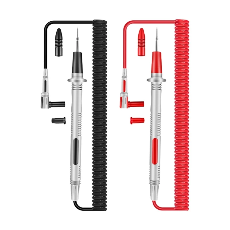 

ipiip Test Wire Leads Adjustable Spring Stretch for LED Tester Writing Marking Needs