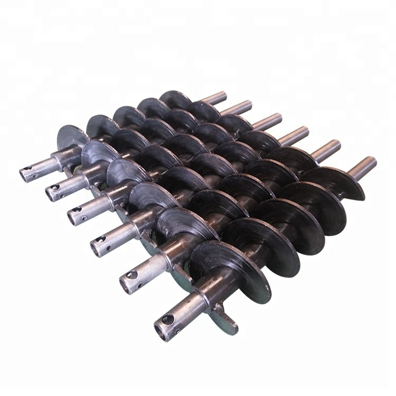 High Quality OEM Custom Stainless Steel Pellet Stove Auger Screw Auger Manufacturer