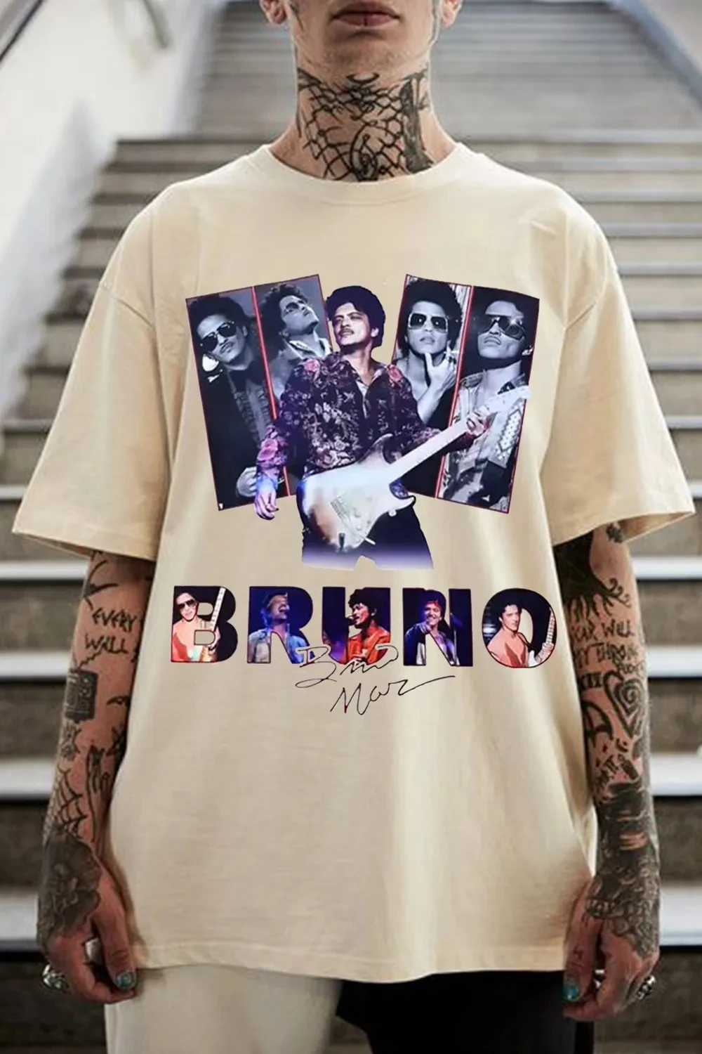 Summer Clothing Trends For Men 2026 - 2026 Moda Bruno Mars Grafik Gömlek