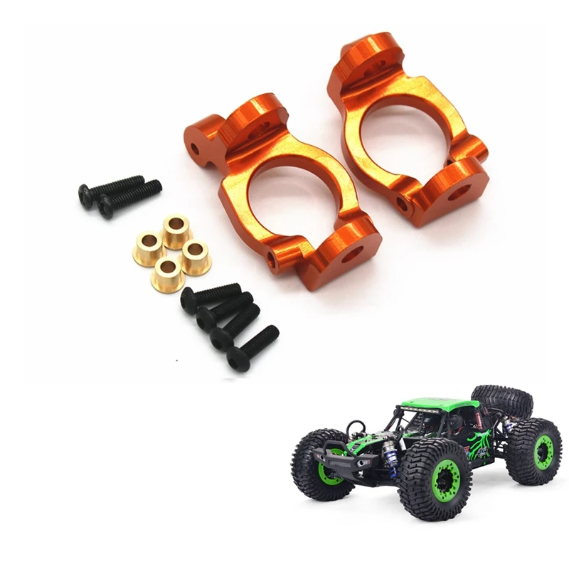 Blocos de rodízio de metal c-hub transportadores para zd racing DBX-10 dbx10 1/10 rc carro atualizações peças acessórios