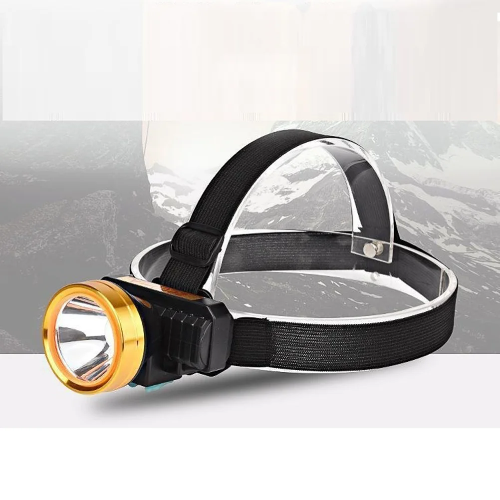 Mini Rechargeable LED Headlight ABS Durable Outdoor Visual Warning Light Bike Riding Lamp Safety Illumination Night