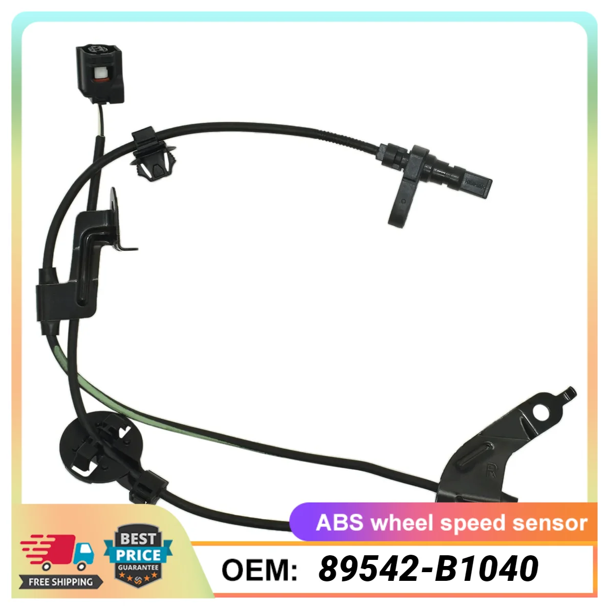 1PCS 89542-B1040 ABS Wheel Speed Sensor 89542B1040 For Toyota