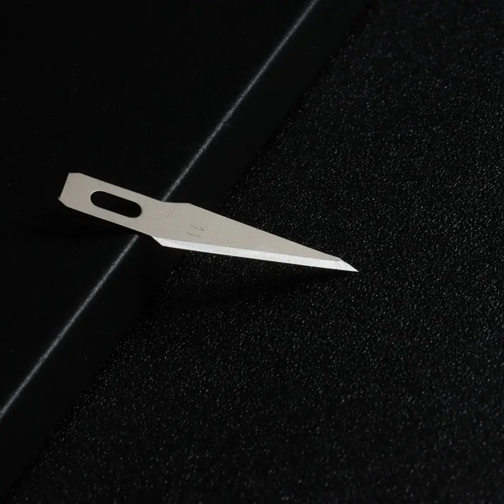 10pcs/set Metal Engraving Hand Tools 10pcs Blades Cutter PCB Repair Craft Knives Scalpel Knife Parts