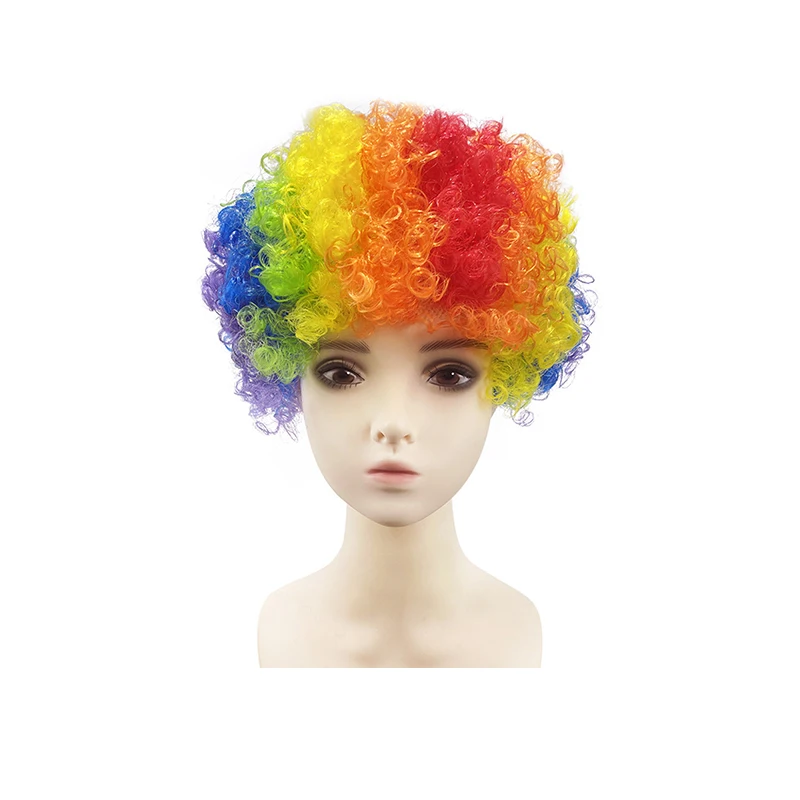 

Colorful World Cup Fan Wigs Of All Sizes Are Suitable For Carnival Props, Anime Performances, Cheerleading And Cosplay