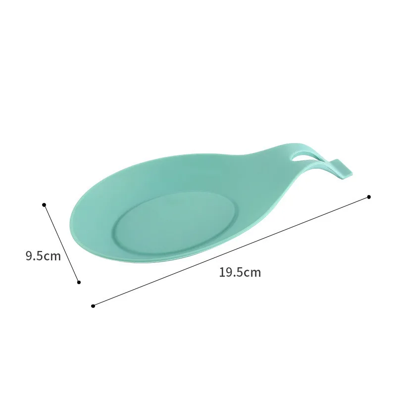 Silicone Insulation Spoon Rest Heat Resistant Placemat Drink Glass Coaster Tray Spoon Pad Eat Mat Pot Holder Kitchen Accessories