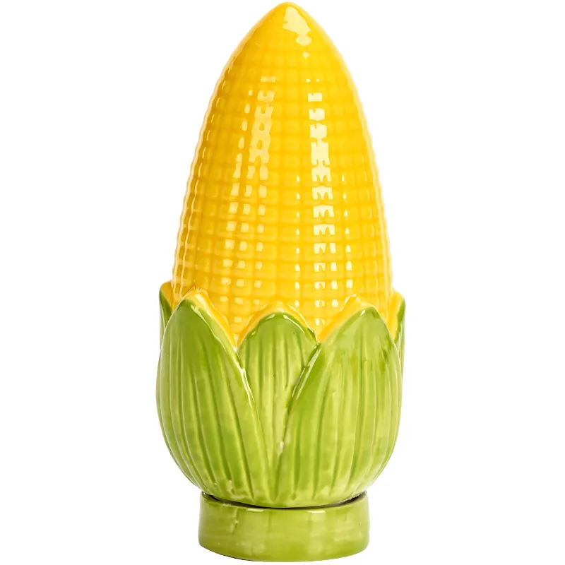 

Ceramic Corn Shaped Storage Jar, Disguised To Store Money, Jewelry, Keys, Tea Cans, Home Decoration Ornaments