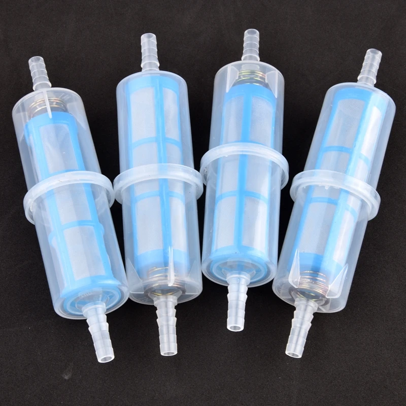 1~10PCS 8mm Pagoda Hose Filter Garden Irrigation Fittings Transparent Filter Oil, Water, Air Filter Fish Tank Water Pipe Filter