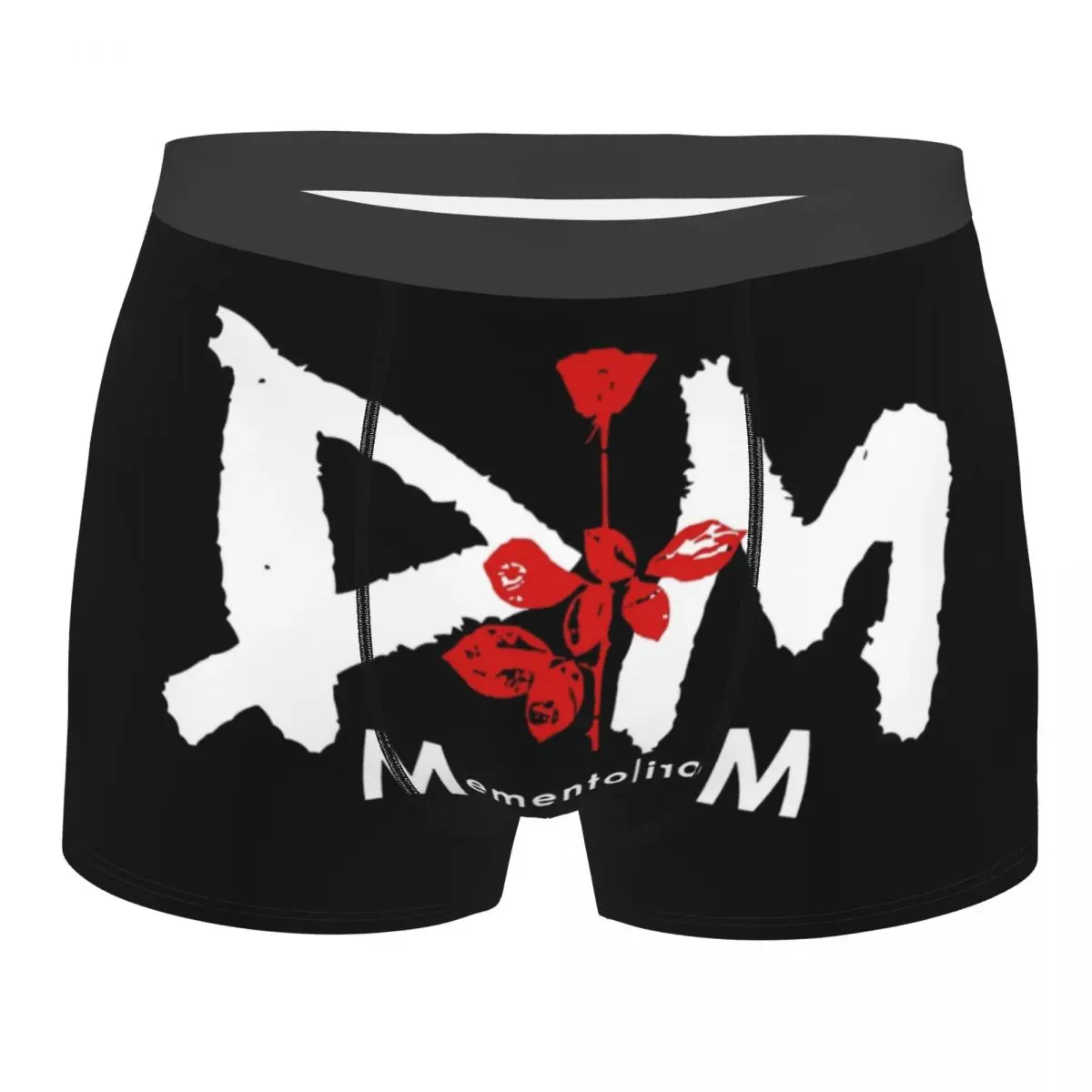 Depeches Cool Mode Boxer Shorts For Men 3D Printed DM Underwear Panties Briefs Stretch Underpants