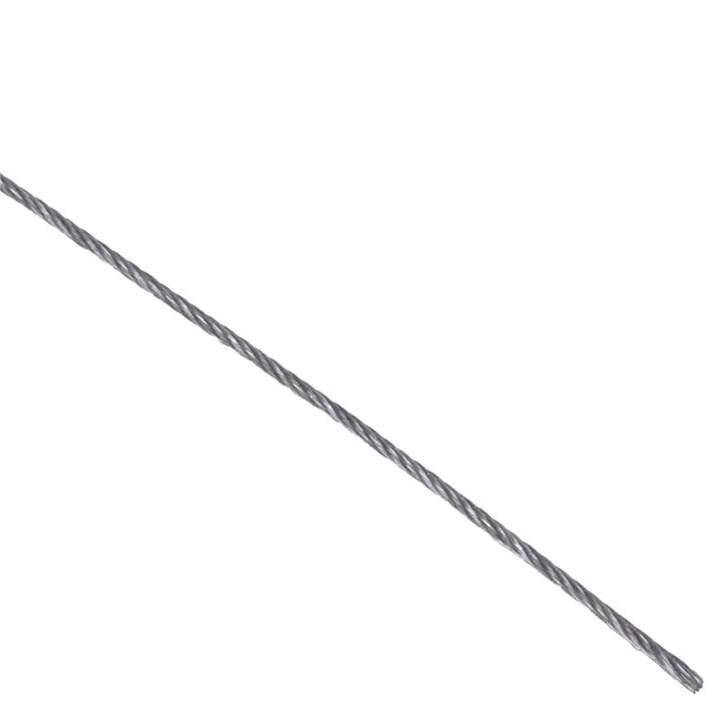 A98E-4X STAINLESS Steel Wire Rope Cable Rigging Extra, Length:15M Diameter:1.0Mm