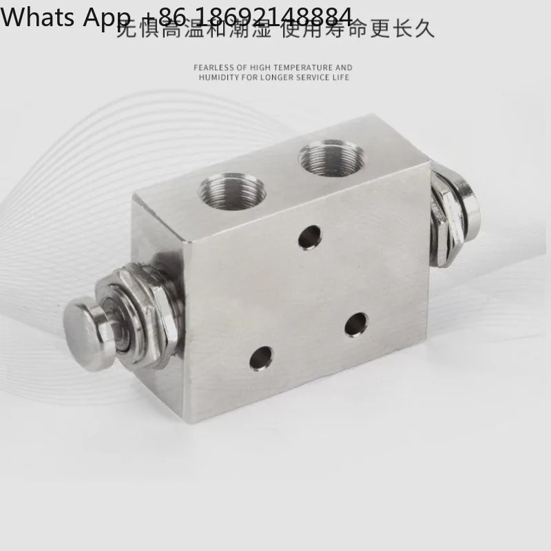 Pneumatic Valve TAC2 Button Valve 31P Mechanical Valve Push Button Switch for TAC-3V 41V 3P Lever TV-3S