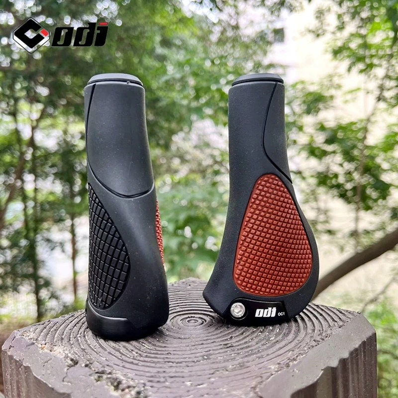 ODI OC1 Bicycle Grips 22.2mm Large Pad Bike Handlebar Cover MTB Anti-Slip Grips Ergonomic Cycling Rubber Ball Handle Accessories