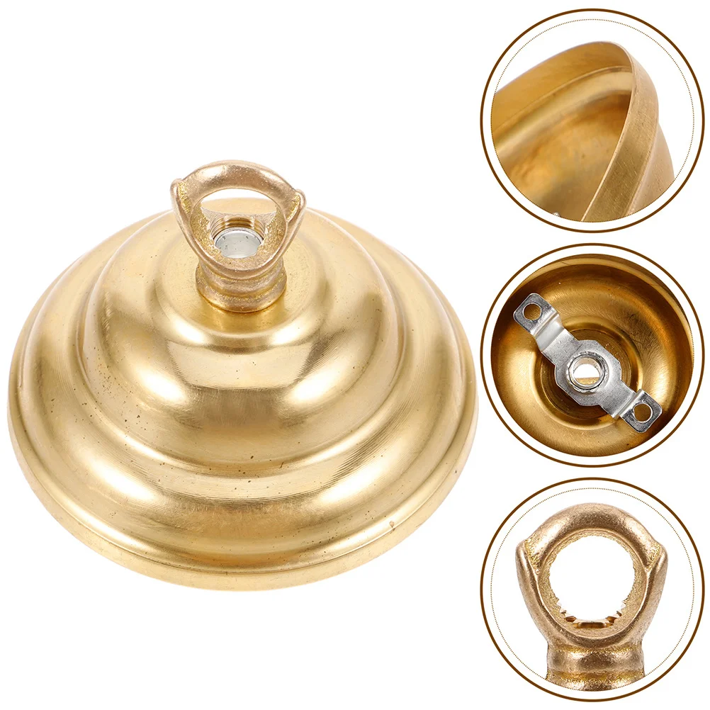 

1 Set Copper Lamp Canopy Replacement Heavy Duty Light Fixture Mounting Bracket For Chandelier Ceiling Crystal Lamps Lighting