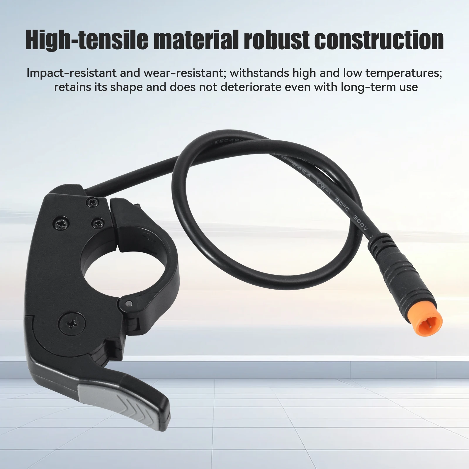 E-Bike 3-Pin Stecker Daumengashebel 36V 48V 60V 72V Links Rechts 22mm Lenker-Gaspedal für Elektrofahrrad Roller – Detail 5