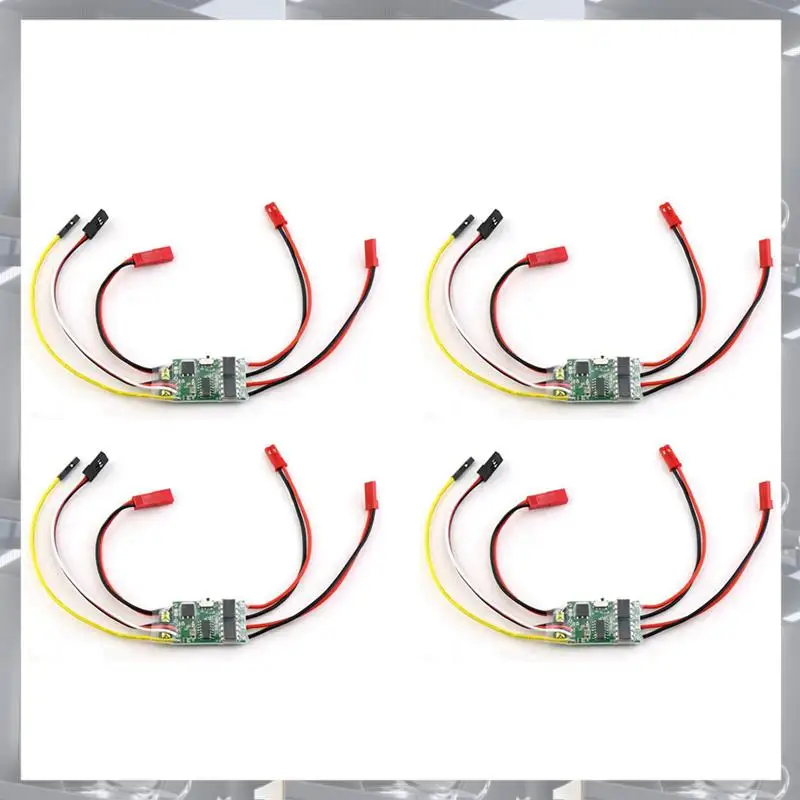 A84F-4X Bidirezionale 5A ESC Regolatore di Velocità Spazzolato Dual Way ESC 2S-3S Lipo Per RC Modello di Auto Barca Serbatoio Pezzi di Ricambio
