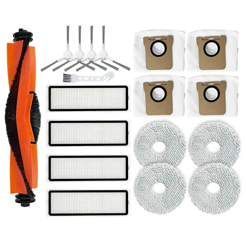 CMHI-For Mijia X20 Plus X20+ Robot Vacuum Cleaner Mian Side Brush Filter Mop Dust Bags Replacement Parts