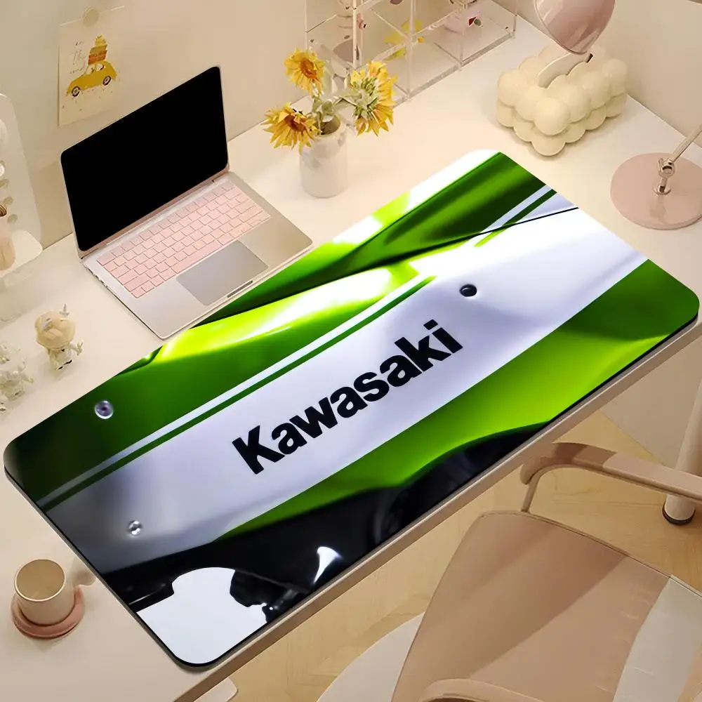 Imagem -04 - K-kawasakies Anti-slip Mouse Pad Mouse Pad Mousepads Tapetes de Mesa Laptop Gamer Escritório Macio 800x400 mm Xxl 600x300 Novo