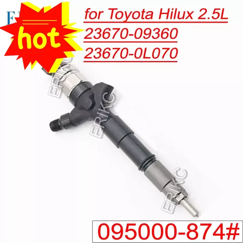 

095000-8740 23670-09360 Fuel Sprayer Parts 095000-8741 23670-0L070 Diesel Injector Nozzle Assy for DENSO Toyota Hilux 2.5L D-4D