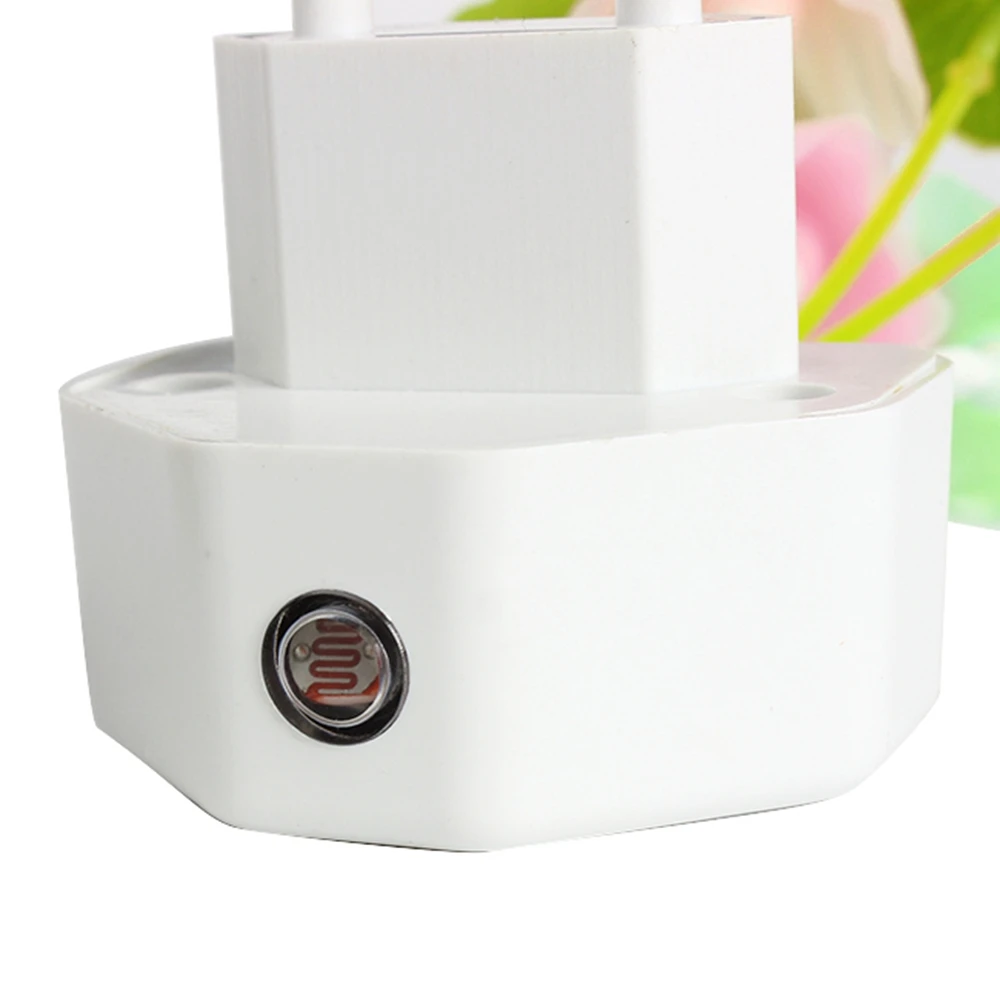 Sensor de iluminação dreambed led europeu eua plug cogumelo luz noturna lindo sensor de luz 110v 220v entrada