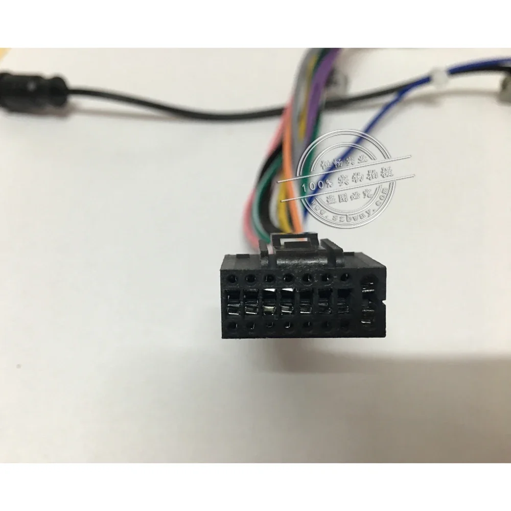 Adaptador de corriente de enchufe de Radio ISO hembra estéreo para coche, arnés de cableado especial para Nissan Tiida, cable de alimentación de arnés ISO