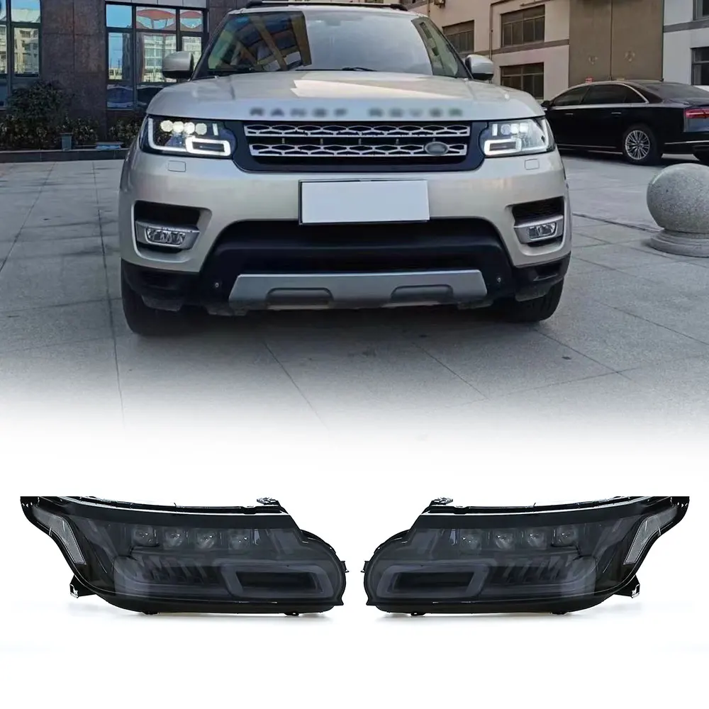 2 LENS/4 LENS LED Headlights Assembly Car Front Daytime Running Lamp For Range Rover Sport L494 2014-2017 Accessories