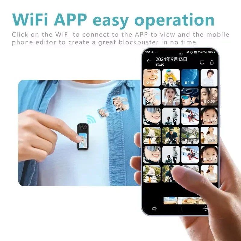 S70 2.7K كاميرا واي فاي صغيرة Espion Spia الرقمية الصغيرة الإبهام كامارا أمن الوطن الذكي فيديو مايكرو Bodycam IP عن بعد Gizli Kamera