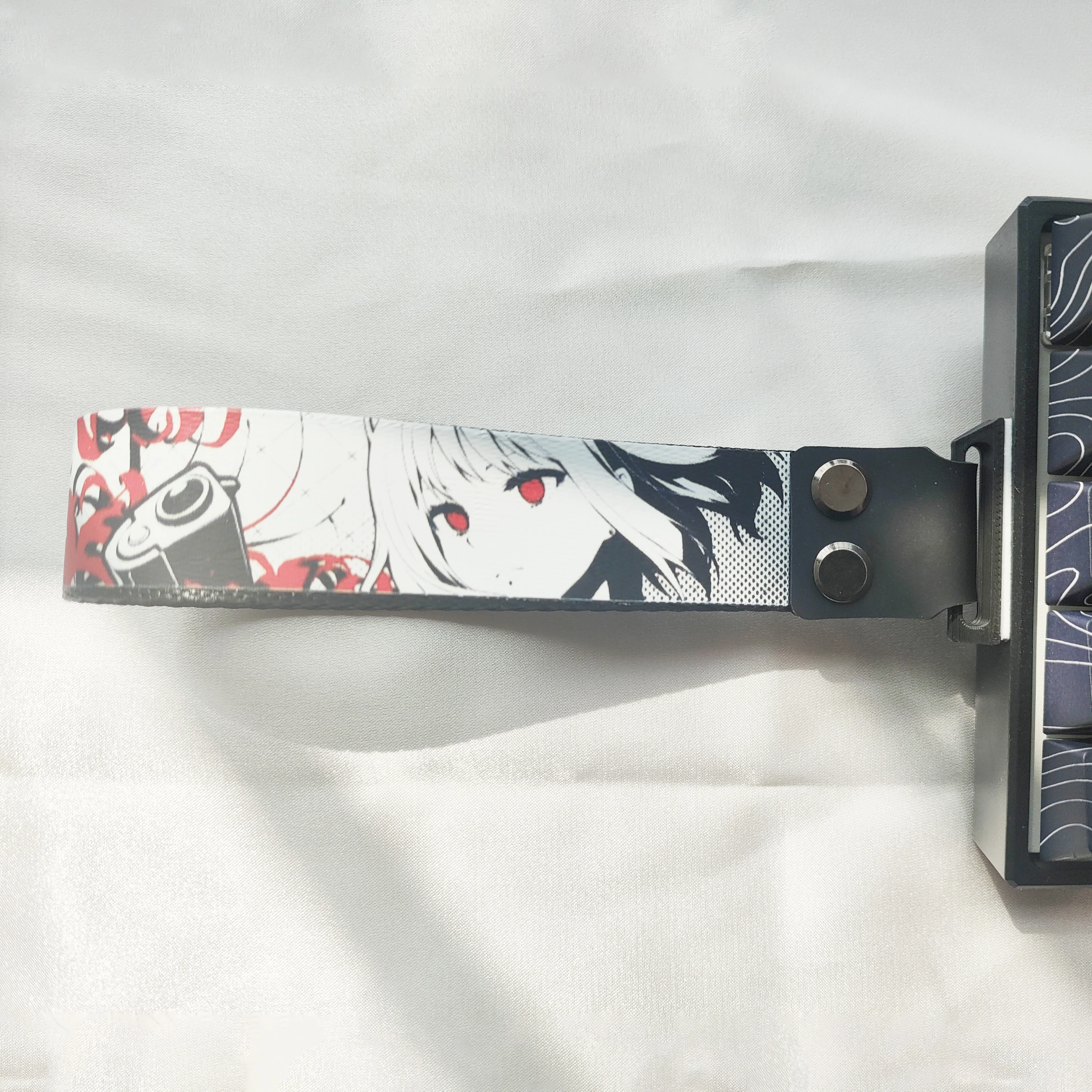 

Маска, аниме-клавиатура, лента, нейлоновый ремешок для ATK 68, механическая клавиатура Wooting 60he, декоративный ремешок для пасты, винты из искусственной кожи, лента 3 м