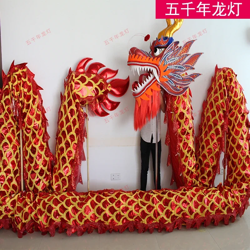 Chinese new year LED dragon dance costume dragon and lion dance