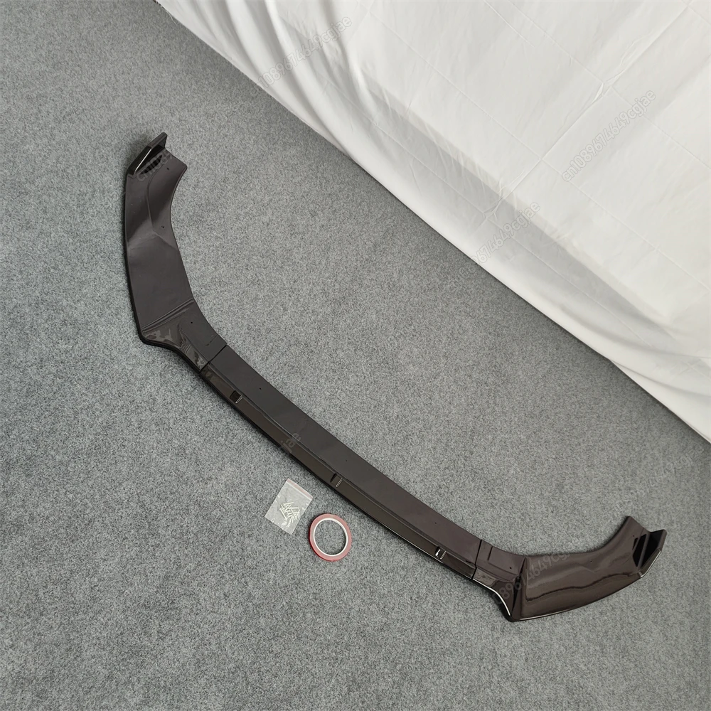 Voor Golf 7 7.5 GTI GTD GTE R R-Lijn 2012-2020 Maxton Stijl Glanzend Zwart Voorbumper splitter Lip Bumper Diffuser Spoiler Guard