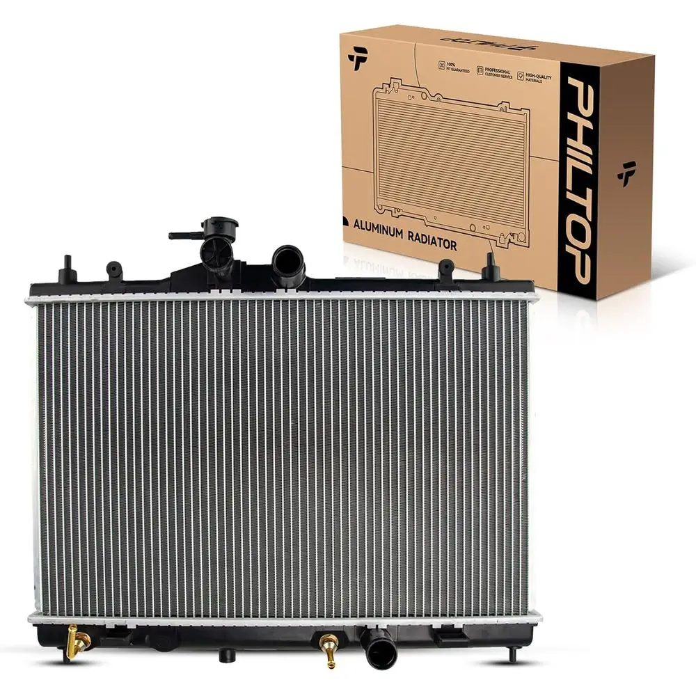 

PHILTOP Engine Coolant Radiator Assembly - Compatible with 2007-2011 , 2009-2014 Cube, 214101D0A, 214101D5A, 21460ED000, 21460EL