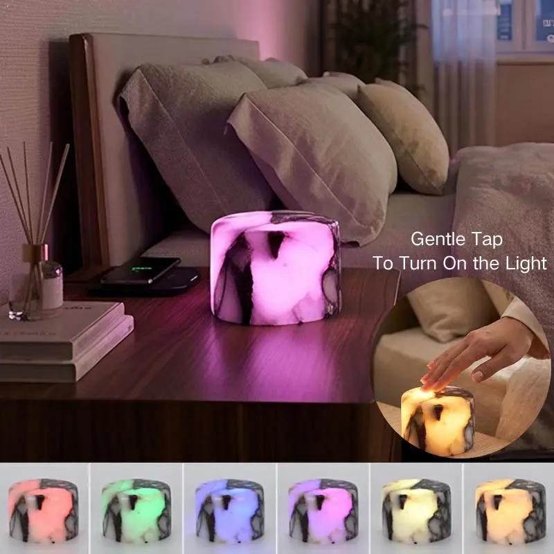 multicolor-led-marble-texture-night-lamp-touch-sensor-usb-rechargeable-bedside-table-light-home-bedroom-decor-nochecita-소야등
