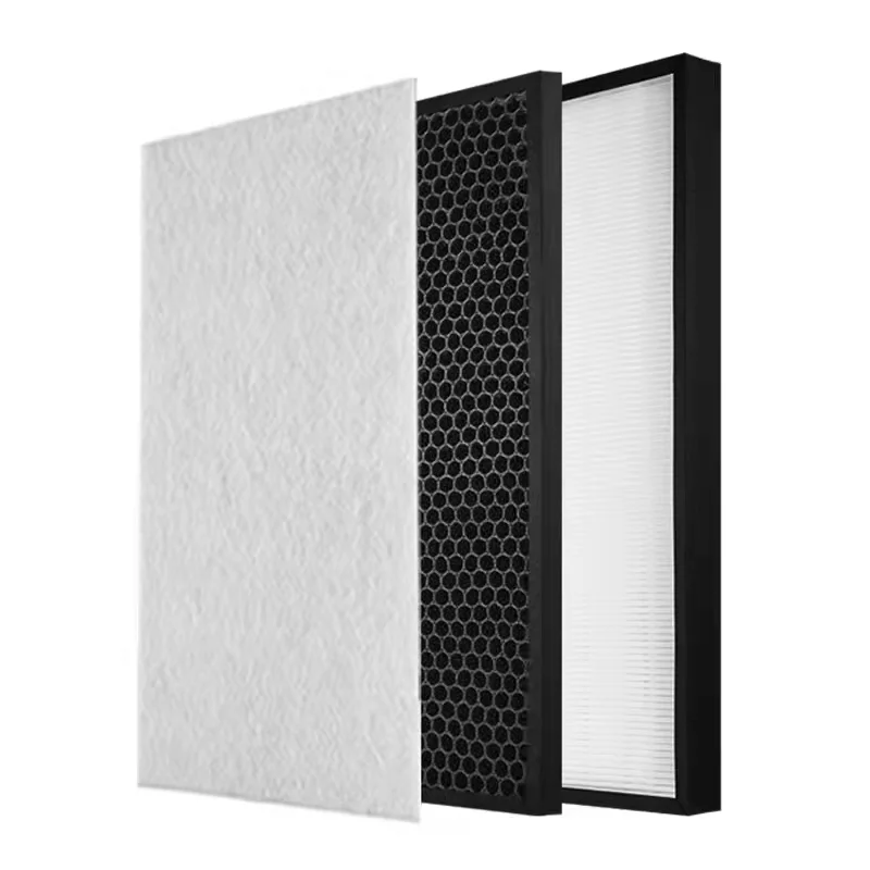 FZ-J80HFE FZ-J80DFE HEPA Filter and Actived Carbon Filter for Sharp FP-J60TA FP-J80TA FP-J60 FP-J80 Air Purifier Parts