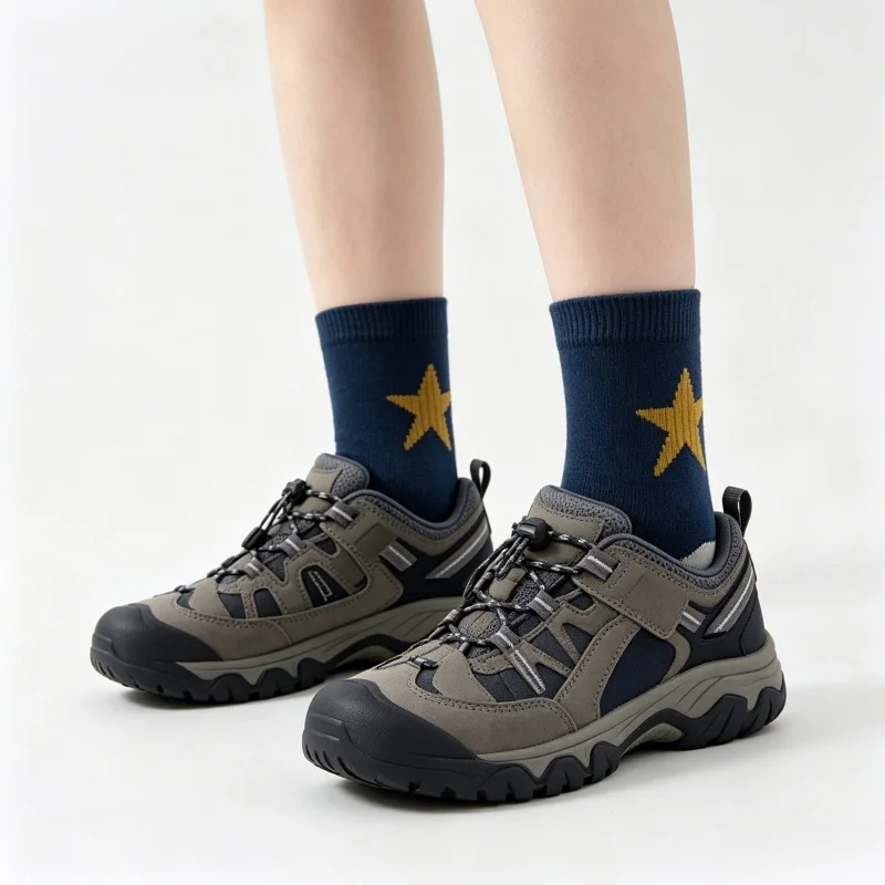 ZuQ 5 Pairs Children's' Socks Spring Autumn Cotton Socks Kids Striped Football Pattern Sock 1-14T Boys Cotton Socks