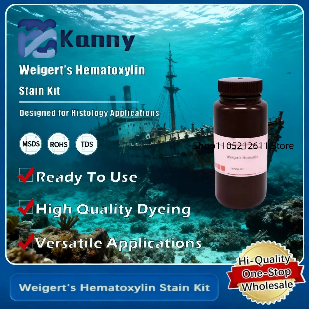 Weigert's Hematoxylin Stain Kit for Histological Staining in Biological and Medical Research Original Product
