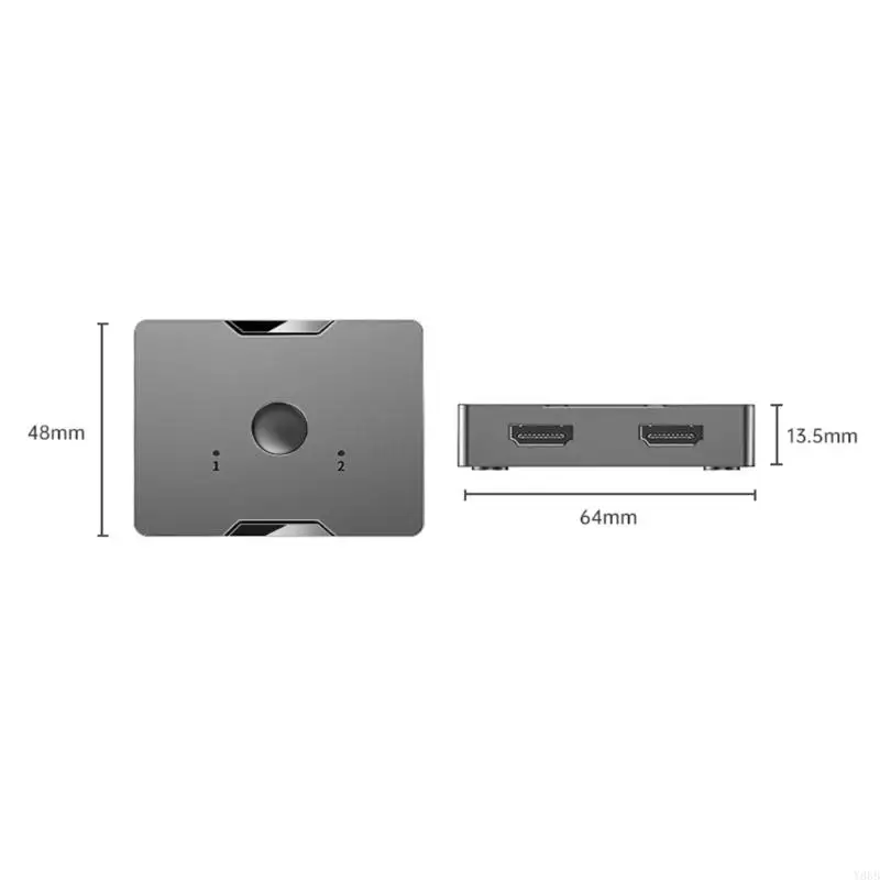 Y88B 4K@60HZ 2K@120HZ 1080P@120HZ محولات الفيديو ثنائية الاتجاه اثنين