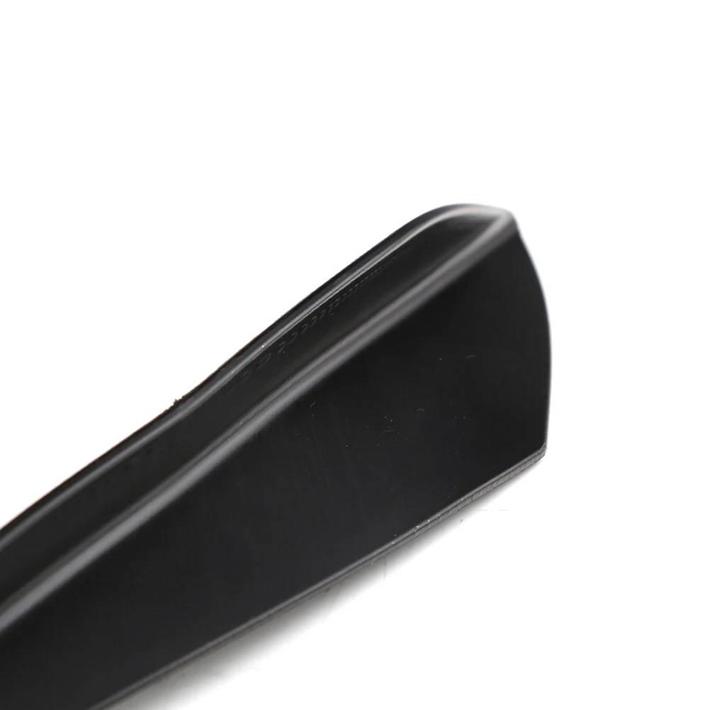 

6pcs Universal Black Pp Car Bumper Front Lip Splitter Wrap Angle Spoiler Shovel Uv Resistant Durable Easy Install Cover For Car