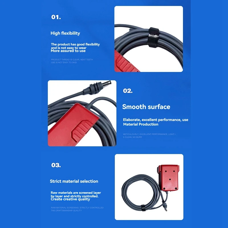 For Starlink Mini Power Cable 18AWG Cable For Milwaukee Charger Adapter To DC Power For Starlink Mini Plug And Play