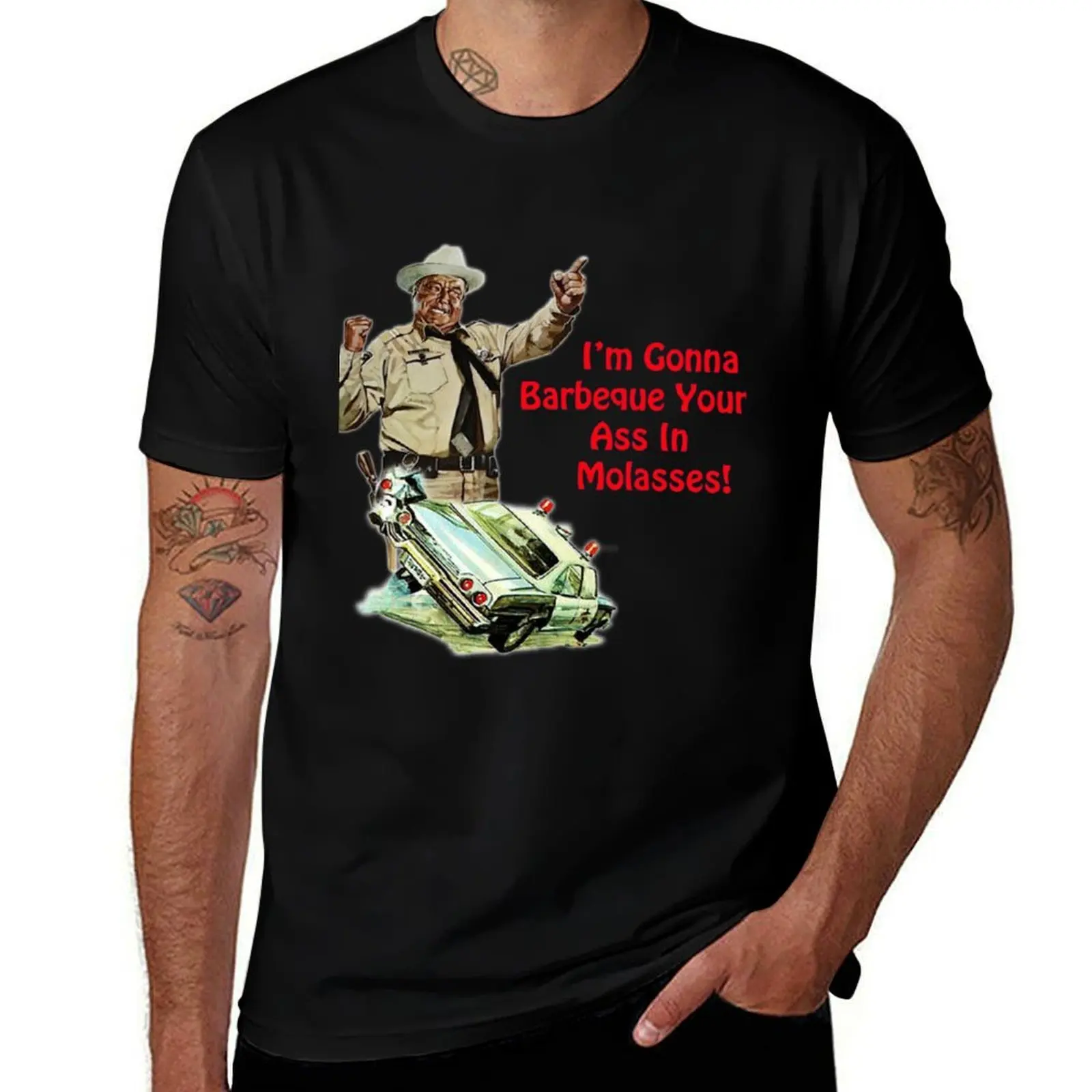Smokey And The Bandit T-Shirt No Iron Casual Short Sleeve Top T-Shirt