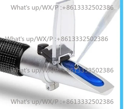 Handheld refractometer, seawater salinity , sug-ar content met-er, alco-hol conten-t, ant-ifreeze free-zing poin-t t-ester