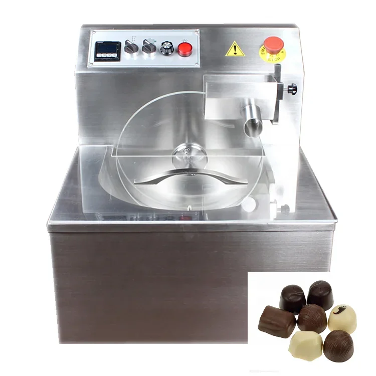 

Automatic Chocolate Tempering Machine Small 8KG 15KG Mini Chocolate Making Moulding Machine For Sale
