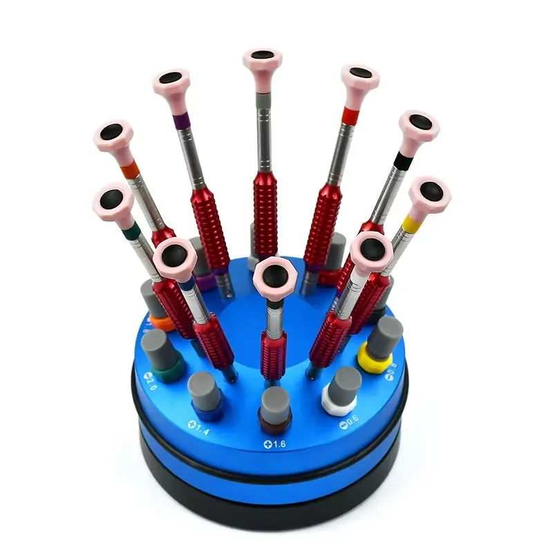 Watch Repair Tools One-line Cross-head Screwdriver Set with Power Function - Ten-in-one Multi-functional Watch and Clock