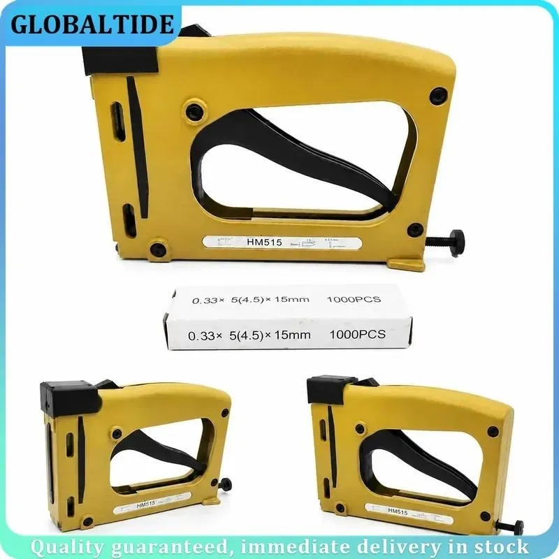 Manual Nail Gun for Cross Stitch Frame Picture Frame Back Plate Mounting Fixed Stapler Tool High Density Fastening Device