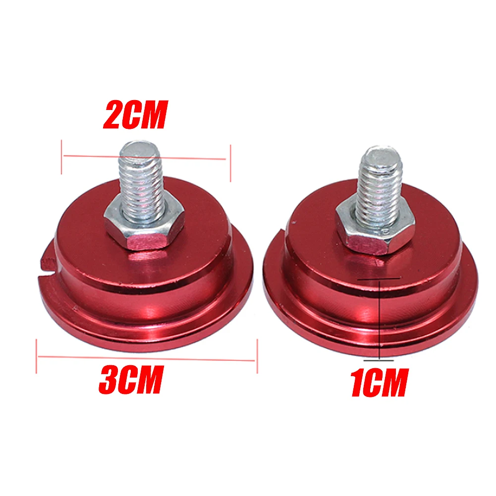 Motorcycle Scooter Footboard Foot Pedal Footrest Plate Screw Cover For Yamaha GTR 125 BWS X 125 SMAX 155 RS100 RS Z100 JOG