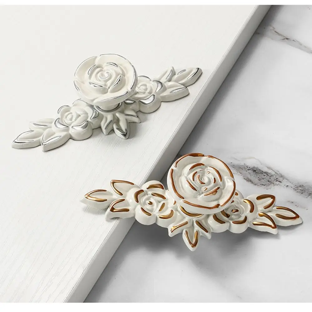 1 قطعة الأثاث العتيق الرجعية مقبض مقابض أدراج خزانة مقابض الأبواب مقابض للخزانة درج يسحب خزانة المطبخ تسحب #2