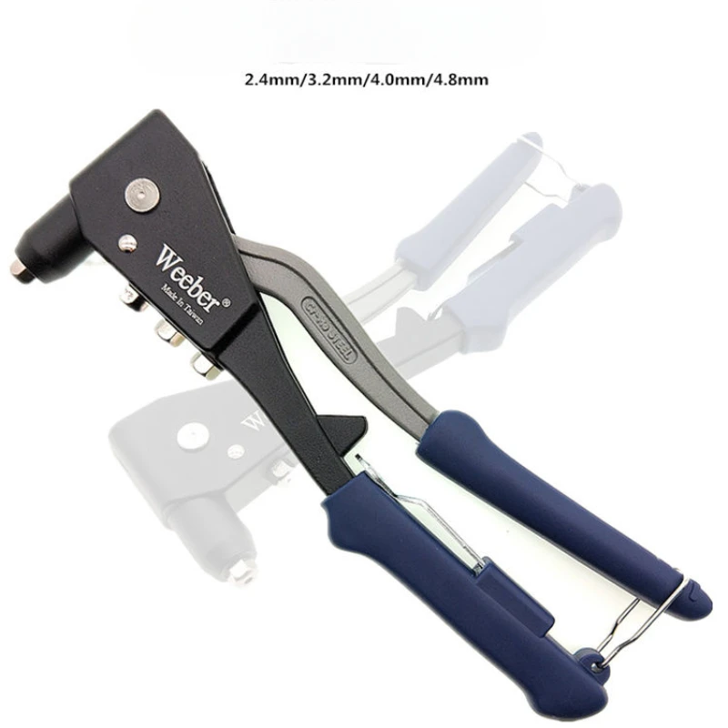 Blind Rivet Pliers Gun Ferramenta para Metal Hand Riveter Ferramenta de Porca Automotiva Nail Gun Ferramenta de Rebitagem Manual