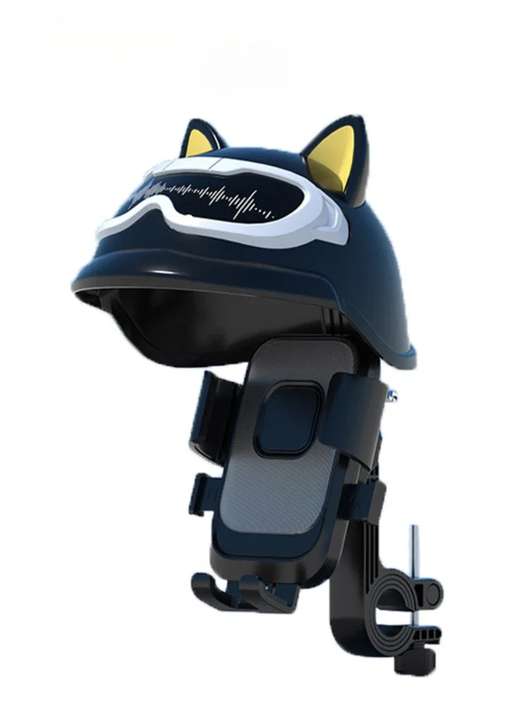 AliExpress Dushoo Bicycle Motorcycle Phone Holder 360°Rotation Outdoor Cycling Navigation Stand Sunscreen Rainproof Small Helmet For All Smatphone