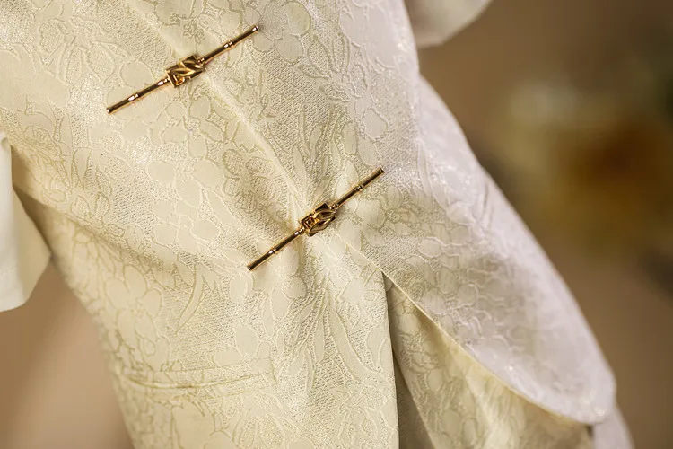 Frühlings-Boutique-Kinderkleidungsset, Kostüm für Klavier-Auftritte, Blazer für Hochzeiten, Geburtstagsfeiern A4477 – Detail 6